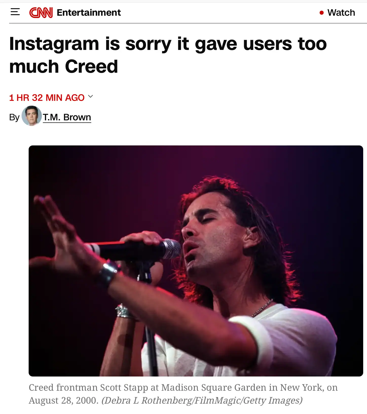 Creed Instagram